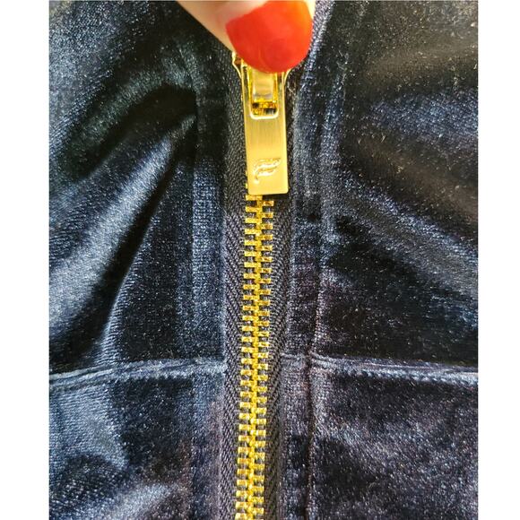 Fabletics| Cropped, Midnight Blue, Track Jacket/Hoodie | Size XXL - Picture 4 of 6